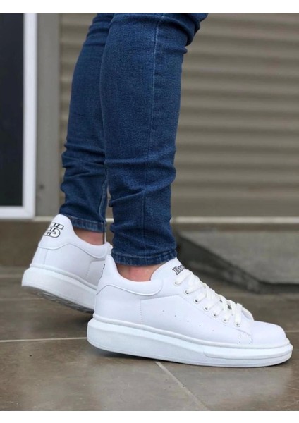 Unisex Deri Klasik Mcqueen Sneaker Ayakkabı