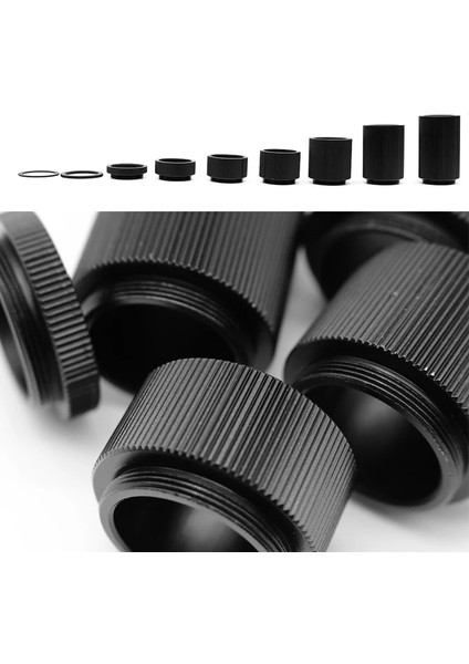30MM Tarzı C-Mount Uzatma Tüpü Adaptörü C-Cs Montaj Adaptörü Ara Parça Halkası Uzatma Tüpü Cctv Leze TATA3119 (Yurt Dışından)