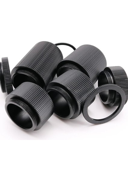 30MM Tarzı C-Mount Uzatma Tüpü Adaptörü C-Cs Montaj Adaptörü Ara Parça Halkası Uzatma Tüpü Cctv Leze TATA3119 (Yurt Dışından)