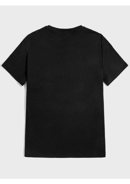 Göğüs Minimal Los Angeles Baskılı Oversize Unisex T-Shirt