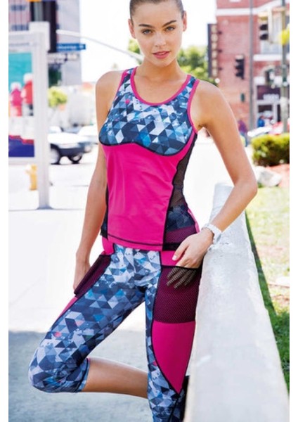 Pembe Spor Tayt T137