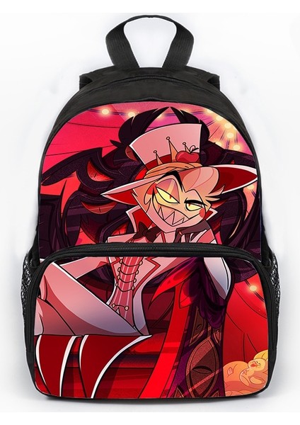 Stil 1 Komik Karikatür Hazbin Sırt Çantası Çocuk 16 Inç Gizli Sakli Konusmalar Su Geçirmez Laptop Çantası Öğrencileri Açık Okul Çantaları Otel Baskı Seyahat Çantası (Yurt Dışından) fırsatları