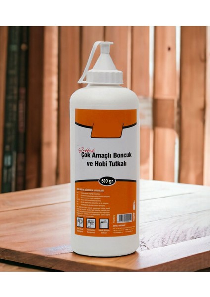 Çok Amaçlı Şeffaf Tutkal Hobi Yapıştırıcı Ahşap, Kumaş, Keçe, Kağıt Karton Süsleme Tutkalı 500 Gr fiyatları