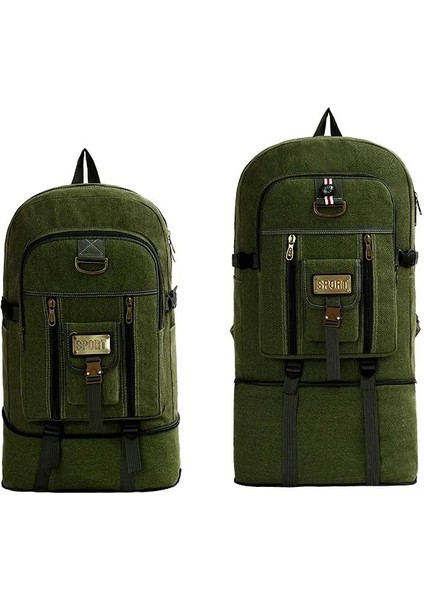 Kamuflaj Haki-L Çok Fonksiyonlu Kamuflaj Seyahat Sırt Çantası Yürüyüş Dağcılık Çantası Pusula ile Doğa Sporları Sırt Çantası Öğrenci Çantası Unisex (Yurt Dışından) fırsatları