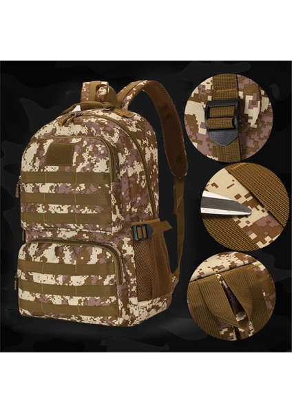 Dağ Kamuflaj Kamuflaj Sırt Çantaları Açık Oxford Kumaş Su Geçirmez Kamp Dizüstü Sırt Çantası Erkekler Için Balıkçılık Yürüyüş Spor Dağcılık Seyahat (Yurt Dışından) modelleri