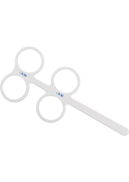 No.0.5 Stili Aıst En Li 4 Lens Plastik Optik Flipper Oftalmik Tutucu Göz Eğitmeni Tıkayıcı Optometri Ekipmanları (Yurt Dışından)