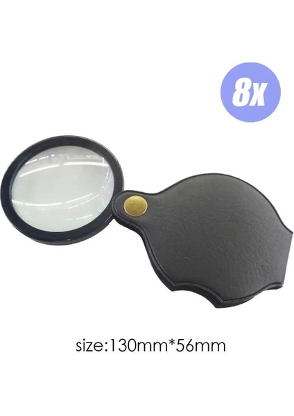 8x Stili 6x 8x 10X Takı Büyüteç Katlanır Büyüteç Mini Cep El Büyüteç Optik Cam Yaşlılar Için Takı Okuma Algılama (Yurt Dışından)