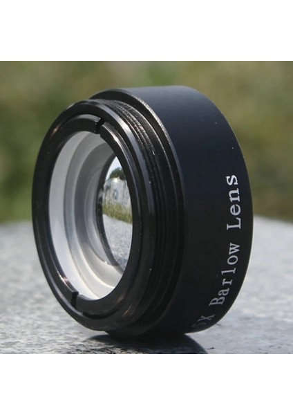 Siyah Stil Herhangi Bir 6 Konu Için Barlow Lens 5x 1. Teleskop Merceği Astronomi Çapraz Genişletici Tüp Veya Kamera Adaptörü (Yurt Dışından)