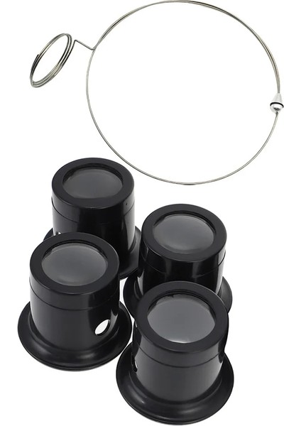 Siyah Stil 3.7X3.7X4CM Izle Büyüteç Gözlük Büyüteç Onarım Aracı Döngü Büyüteçler Saatçi Takı Kuyumcular Büyüteç Ön Göz Uygun Profesyonel (Yurt Dışından) fiyatları
