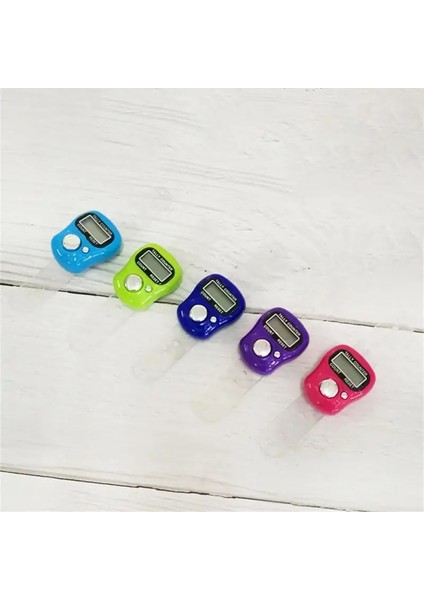 No.7 Tarzı Mini Halka Sayacı Dijital LED Elektronik El Tally Sayacı Clicker Parmak Sayacı Namaz Spor ve Fitness Için (Yurt Dışından) fırsatları