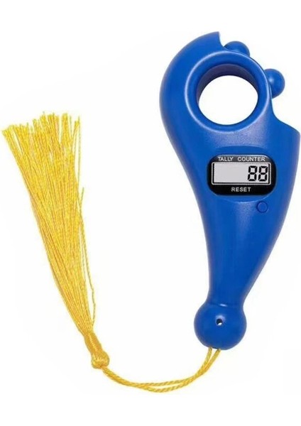 B-Bl Stili Dijital Tesbih Elektronik Tespih Taksitli Sayacı Pusula Püskül ile LED Işık Parmak Oyunu Oyuncak Manuel Sıfırlama Sıkıştırma Rahatlama Aracı (Yurt Dışından)