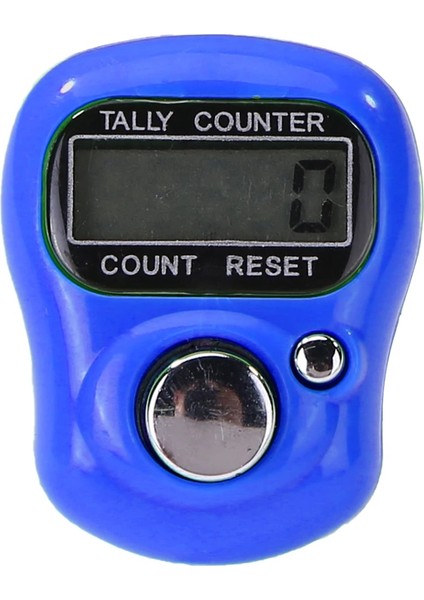 Mavi Stil Plastik Karşı Dikiş Işaretleyici Sıra Parmak Elektrikçi Kullanımı Doğru LCD Elektronik Dijital Taksitli Sayacı Ag3 Düğme Pil (Yurt Dışından) fırsatları