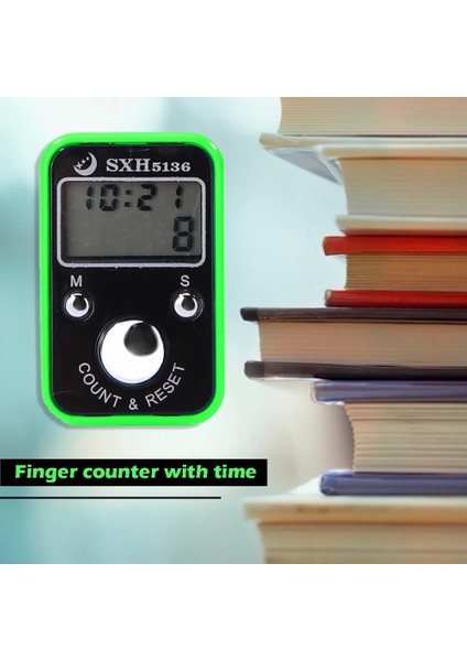 Kırmızı Stil Mini Parmak Sayacı LCD Elektronik Alet Zaman Göstergesi Dijital Taksitli Sayacı (Yurt Dışından) modelleri