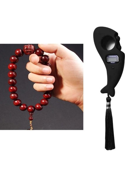 No.35 Tarzı Dijital Boncuk Sayacı Tespihler Sayacı Taşınabilir Dönen Namaz Için Islam Tesbih Müslüman Budist Meditasyon Için (Yurt Dışından) modelleri