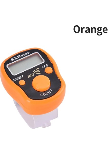 Orijinal Stil 1 Adet Dikiş Işaretleyici Satır El Taksitli Parmak Sayacı LCD Elektrikli Dijital Ekran Taşınabilir Sayaç (Yurt Dışından)