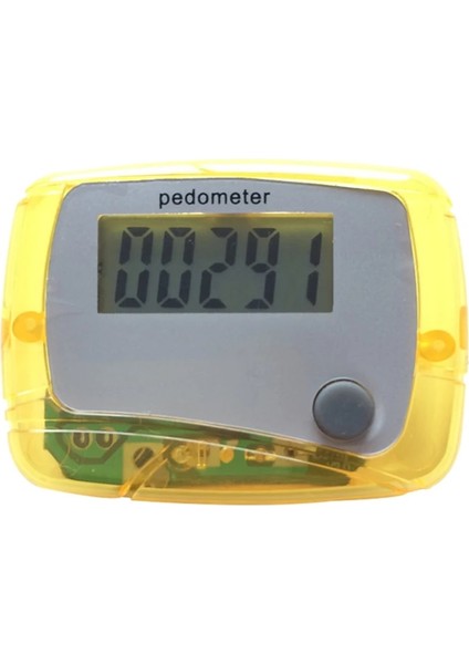 Pembe Tarzı Yürüyüş Adım Sayacı Pedometre Su Geçirmez Çok Fonksiyonlu Hareket Kalori Sayma LCD Ekran Fitness Ekipmanları Sayacı (Yurt Dışından)