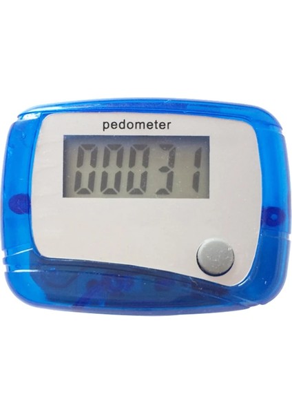 Pembe Tarzı Yürüyüş Adım Sayacı Pedometre Su Geçirmez Çok Fonksiyonlu Hareket Kalori Sayma LCD Ekran Fitness Ekipmanları Sayacı (Yurt Dışından)