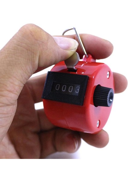 Siyah Stil 1 Adet Mekanik Taksitli Sayacı El Düzenlenen 4 Haneli Palm Clicker Parmak Sayma Clicker Mini Tek El Sayım Sayacı (Yurt Dışından) fırsatları