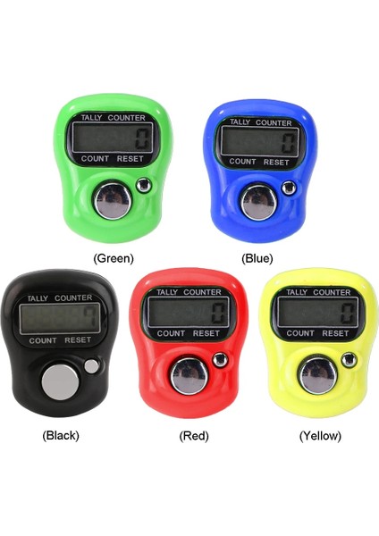 Kırmızı Stil Mini Parmak Sayacı LCD Elektronik Sayaç Aleti Dijital Tally Hassas Pratiklik Sayacı Ag3 Düğme Pil (Yurt Dışından) fırsatları