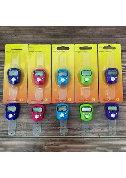 No.5 Tarzı Mini Dikiş Işaretleyici ve Sıra Parmak Sayacı LED Elektronik Dijital Taksitli Sayacı El Örgü Sıra Sayacı Clicker (Yurt Dışından) modelleri