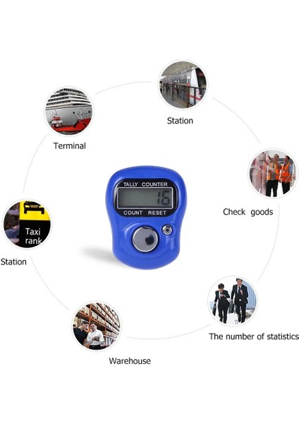 Sarı Stil Mini Parmak Sayacı LCD Elektrikli Dijital Ekran Işık Tally Sayaç Dikiş Marker Dikiş Örgü Örgü Buda Dua Futbol (Yurt Dışından) fırsatları