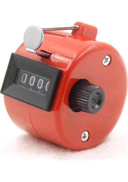 Kırmızı Stil 8 Renk Dijital Tesbih Sayacı El Tally Sayacı Abs Mekanik Clicker Mini Hesap Makinesi Manuel Sayım Aracı (Yurt Dışından)