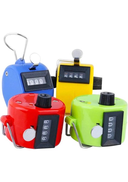Mavi Stil 4 Haneli Sayı Sayaçları El Tıklayıcısı Manuel Sayma Tally Clicker Zamanlayıcı Futbol Golf Sayacı Dijital Tally Sayacı (Yurt Dışından) fiyatları