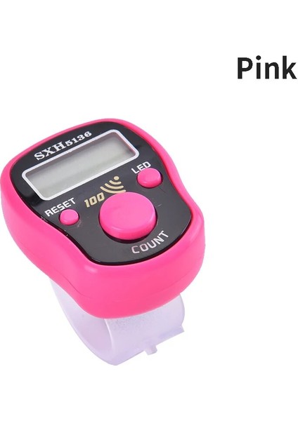 Pk Stili 1 Adet Dikiş Işaretleyici Satır El Taksitli Parmak Sayacı LCD Elektrikli Dijital Ekran Taşınabilir Sayaç (Yurt Dışından)