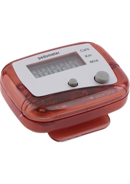 No.2 Tarzı Çok Fonksiyonlu LCD Pedometre Adım Yürüyüş Pedometre Kalori Kilometre Sayacı Cep Dijital Klip Mini Koşu Aksesuarı (Yurt Dışından)