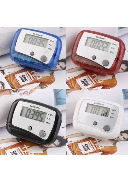No.2 Tarzı Çok Fonksiyonlu LCD Pedometre Adım Yürüyüş Pedometre Kalori Kilometre Sayacı Cep Dijital Klip Mini Koşu Aksesuarı (Yurt Dışından) fırsatları