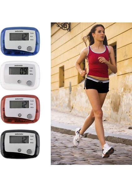 No.2 Tarzı Çok Fonksiyonlu LCD Pedometre Adım Yürüyüş Pedometre Kalori Kilometre Sayacı Cep Dijital Klip Mini Koşu Aksesuarı (Yurt Dışından) indirimleri