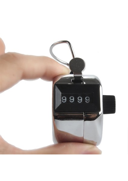 No.6 Stili Clicker 4 Haneli Sayı Sayaçları Plastik Kabuk El Parmak Ekranı Manuel Sayma Tally Clicker Zamanlayıcı Futbol Golf Sayacı (Yurt Dışından) indirimleri