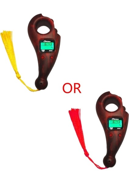 Sandal Ağacı Tarzı Dijital Boncuk Sayacı Tespih Sayacı Taşınabilir Namaz Için Dönen Islam Tesbih Müslüman Budist (Yurt Dışından) fiyatları