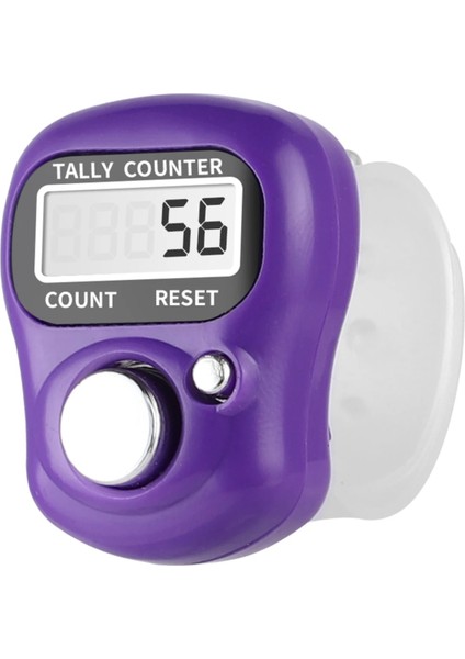 Mor Tarzı El Tipi Kullanışlı Dijital Ekran Örgü Tığ Amigurumi Moryeşil Dikiş Sıralı Taksitli Sayacı (Yurt Dışından)