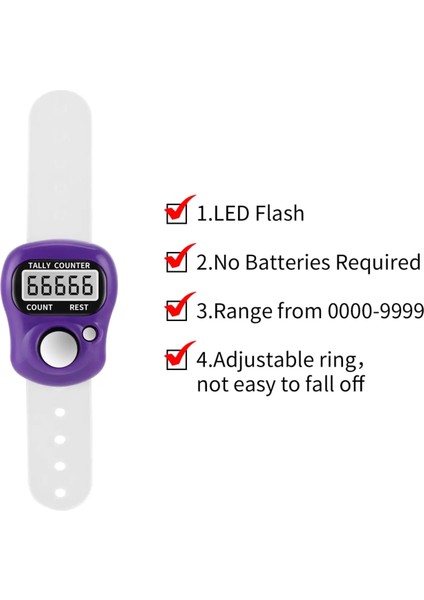 Mor Tarzı El Tipi Kullanışlı Dijital Ekran Örgü Tığ Amigurumi Moryeşil Dikiş Sıralı Taksitli Sayacı (Yurt Dışından) indirimleri