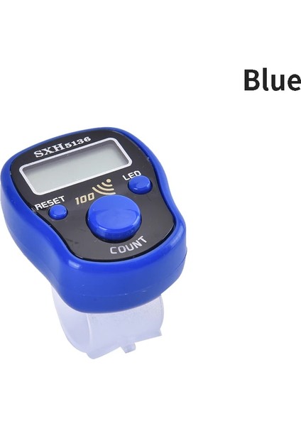 Bl Tarzı 1 Adet Dikiş Işaretleyici Satır El Taksitli Parmak Sayacı LCD Elektrikli Dijital Ekran Taşınabilir Sayaç (Yurt Dışından)