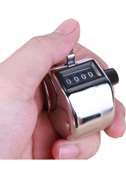 Mavi Stil Clicker 4 Haneli Sayı Sayaçları Plastik Kabuk El Parmak Ekranı Manuel Sayma Tally Clicker Zamanlayıcı Futbol Golf Sayacı (Yurt Dışından)