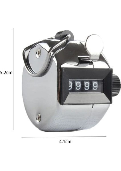 Mavi Stil Clicker 4 Haneli Sayı Sayaçları Plastik Kabuk El Parmak Ekranı Manuel Sayma Tally Clicker Zamanlayıcı Futbol Golf Sayacı (Yurt Dışından)