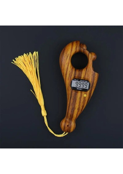 Lavanta Tarzı El Elektronik Sayaç Tasbeeh Parmak Dijital Boncuk Zamanlayıcı LCD Tespih Boncuk Kayıt Tally Püskül Müslüman Namaz Meditasyon Için (Yurt Dışından)