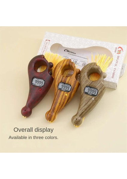 Lavanta Tarzı El Elektronik Sayaç Tasbeeh Parmak Dijital Boncuk Zamanlayıcı LCD Tespih Boncuk Kayıt Tally Püskül Müslüman Namaz Meditasyon Için (Yurt Dışından) modelleri