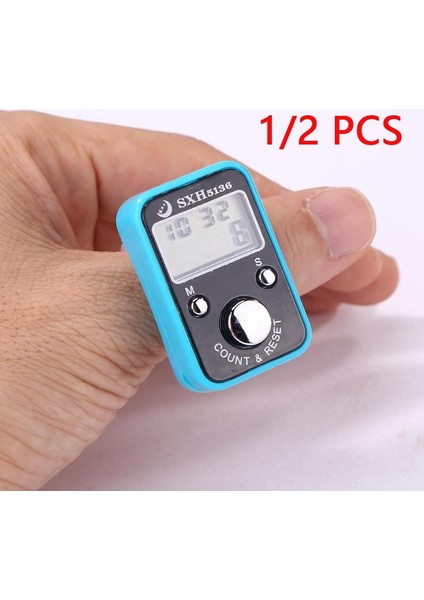 Kırmızı Stil Mini Parmak Satırları Sayacı LCD Elektronik Dijital Taksitli Sayacı Dikiş Marker ve Satır Parmak Sayma Zamanlayıcısı Futbol Golf Sayacı (Yurt Dışından) fiyatları