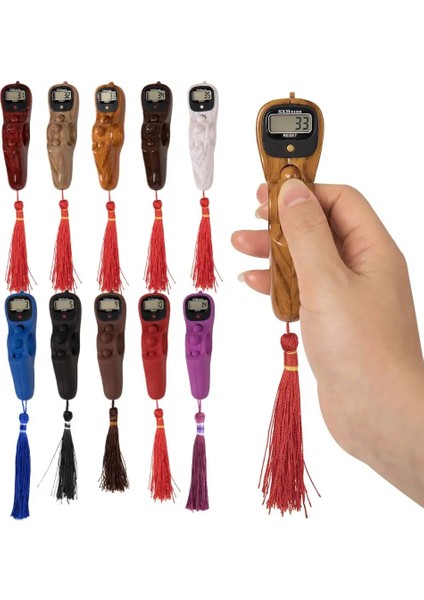 No.5 Tarzı Yeni Elektronik Tesbih Dijital Taksitli Sayacı LED ile Kolay Sıfırlanabilir Orijinal Dijital Tespih Boncuk Zamanlayıcı Müslüman Dua Için (Yurt Dışından) indirimleri