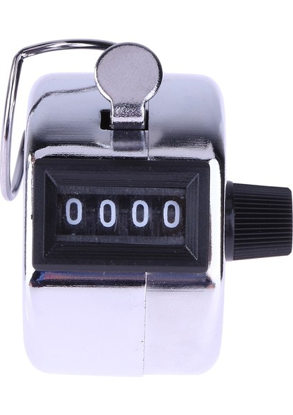 F Tarzı Sayaç 4 Haneli Numarası Mini El Tally Sayacı Dijital Golf Clicker Manuel Eğitim Sayma Max Sayacı Spor Araçları (Yurt Dışından)
