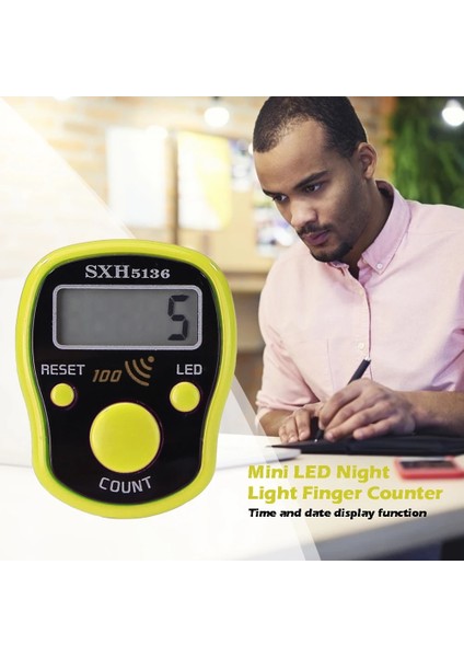 Mavi Stil Pcs Mini Dikiş Işaretleyici ve Satır Parmak Sayacı LCD Elektronik Dijital Taksitli Sayacı Dikiş Örgü Örgü Aracı (Yurt Dışından) fiyatları