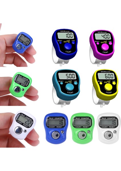 Mavi Stil Pcs Mini Dikiş Işaretleyici ve Satır Parmak Sayacı LCD Elektronik Dijital Taksitli Sayacı Dikiş Örgü Örgü Aracı (Yurt Dışından) modelleri