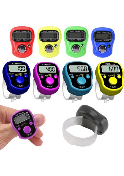 Mavi Stil Pcs Mini Dikiş Işaretleyici ve Satır Parmak Sayacı LCD Elektronik Dijital Taksitli Sayacı Dikiş Örgü Örgü Aracı (Yurt Dışından) fırsatları