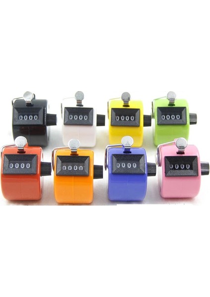 Mavi Stil Clicker 4 Haneli Sayı Sayaçları Plastik Kabuk El Parmak Ekranı Manuel Sayma Tally Clicker Zamanlayıcı Futbol Golf Sayacı (Yurt Dışından) fiyatları