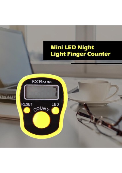 Kırmızı Stil Mini Dikiş Işaretleyici ve Sıra Parmak Sayacı LCD Elektronik Dijital Taksitli Sayacı Dikiş Örme Için Elektronik Taksitli Sayacı (Yurt Dışından)