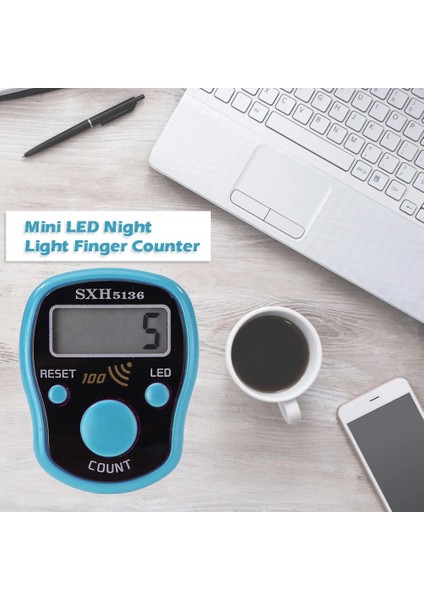 Mor Tarzı Mini Dikiş Işaretleyici Sıra Sayacı LCD Elektronik Haneli Parmak Yüzük Dijital Taksitli Sayacı Clicker Zamanlayıcı Örgü Sıra Parmak Sayacı (Yurt Dışından) fırsatları