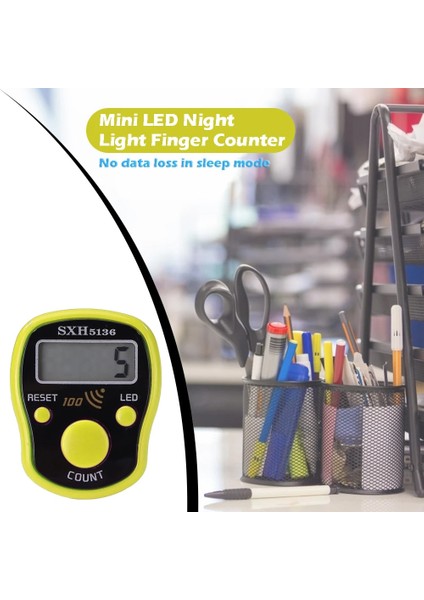 Mor Tarzı Mini Dikiş Işaretleyici Sıra Sayacı LCD Elektronik Haneli Parmak Yüzük Dijital Taksitli Sayacı Clicker Zamanlayıcı Örgü Sıra Parmak Sayacı (Yurt Dışından) indirimleri